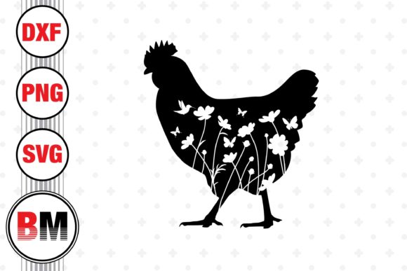 Chicken Floral Graphics: A Crafts Review for Real Branding