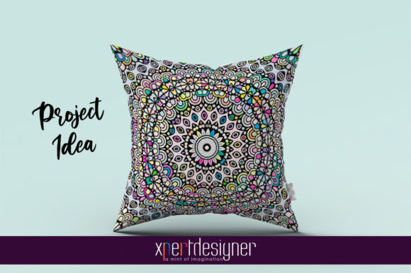 Colorful Mandala Floral Design Vol - 05: A Crafter's Review of Graphics for Crafts
