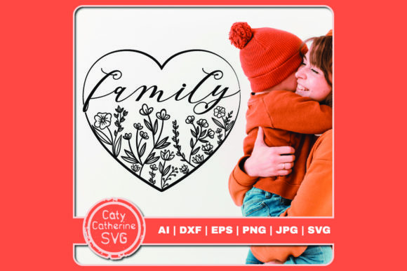 Family Floral Love Heart Review