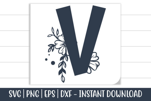 Floral Alphabet V: A Graphics & Crafts Review for Publishers