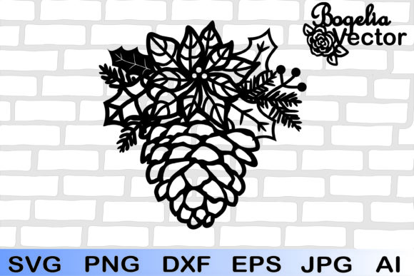 Floral Christmas Pinecone Review for Embroidery Pros