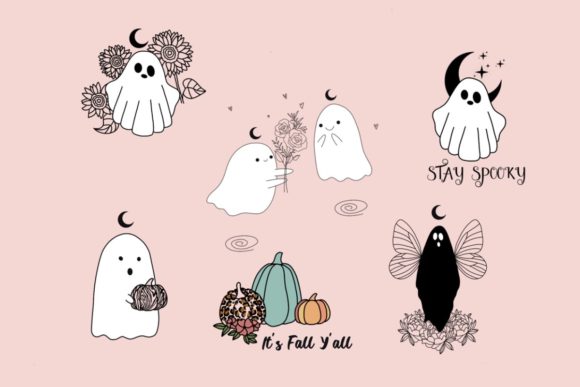 Floral Ghost Bundle Review for Graphics and Crafts Projects