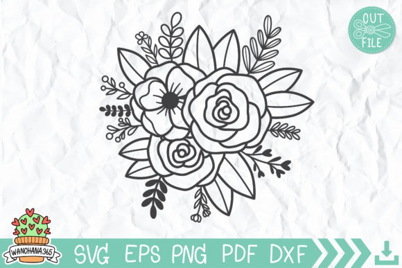Flower SVG, Floral Svg, Floral Svg Graphics and Crafts Review