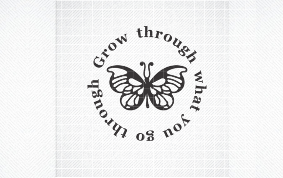 GROW THROUGH WHAT YOU GO THROUGH SVG Graphics and Crafts Review