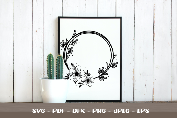 Laurel Svg, Floral,wreath Monogram Svg for Graphics and Crafts