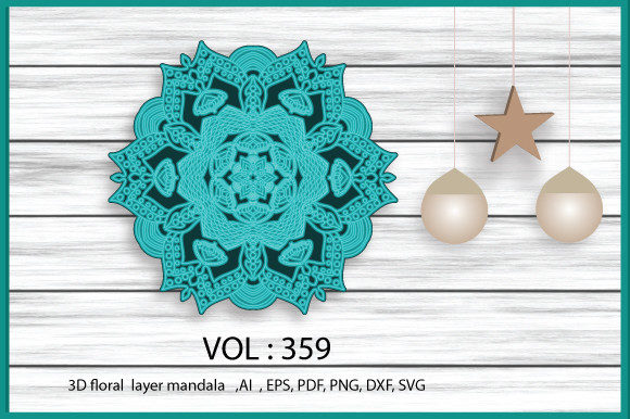 Mother s Day Floral Layer Mandala SVG Graphics and Crafts Review