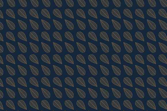 Organic Floral Leaf Pattern Design Svg for Graphics and Patterns