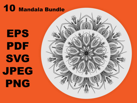Reviewing 10Relaxing Floral Mandalas Coloring Page for Graphics