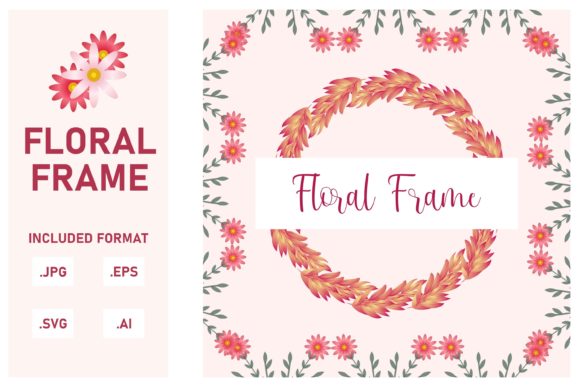 Spring Floral Circle Frame Review