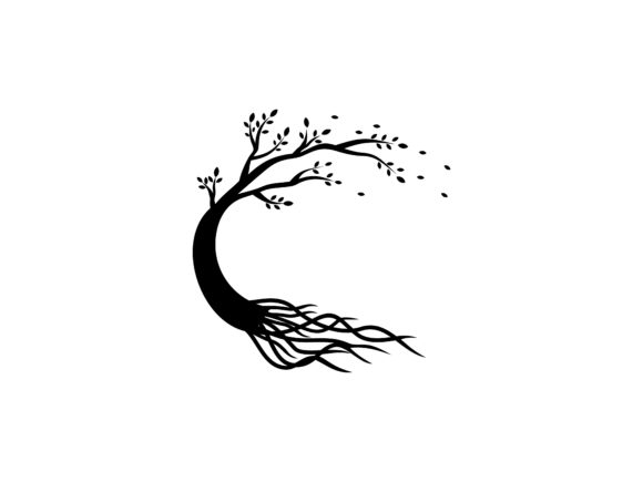 Unique Tree Roots Logo: A Designer's Embroidery Review